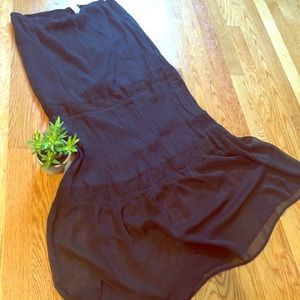 Black Free People maxi skirt